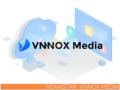 The Art Of Control · NovaStar · Telematics Canada · VNNOX Cloud Desay A Series LED poster for indoor and outdoor use with mobile, wall, and ceiling mounting, perfect for corporate and retail environments.