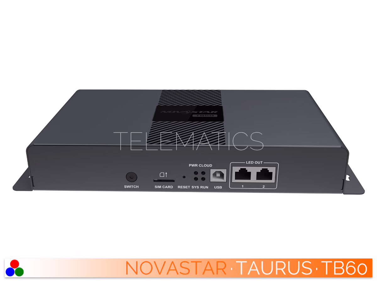 The Art Of Control · NovaStar Control Systems · Multimedia Players · Taurus Series · TB60 NovaStar Control Systems · Multimedia Players · Taurus Series · TB60 · Telematics Canada NovaStar Authorized Distributor