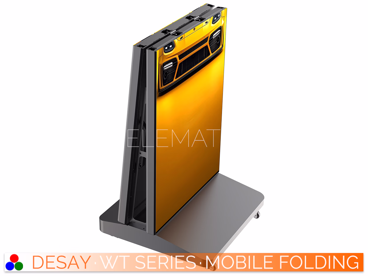 The Art Of LED · Desay WT Series · Creative Desay WT Series - Creative Mobile LED Video Wall - NovaStar Control