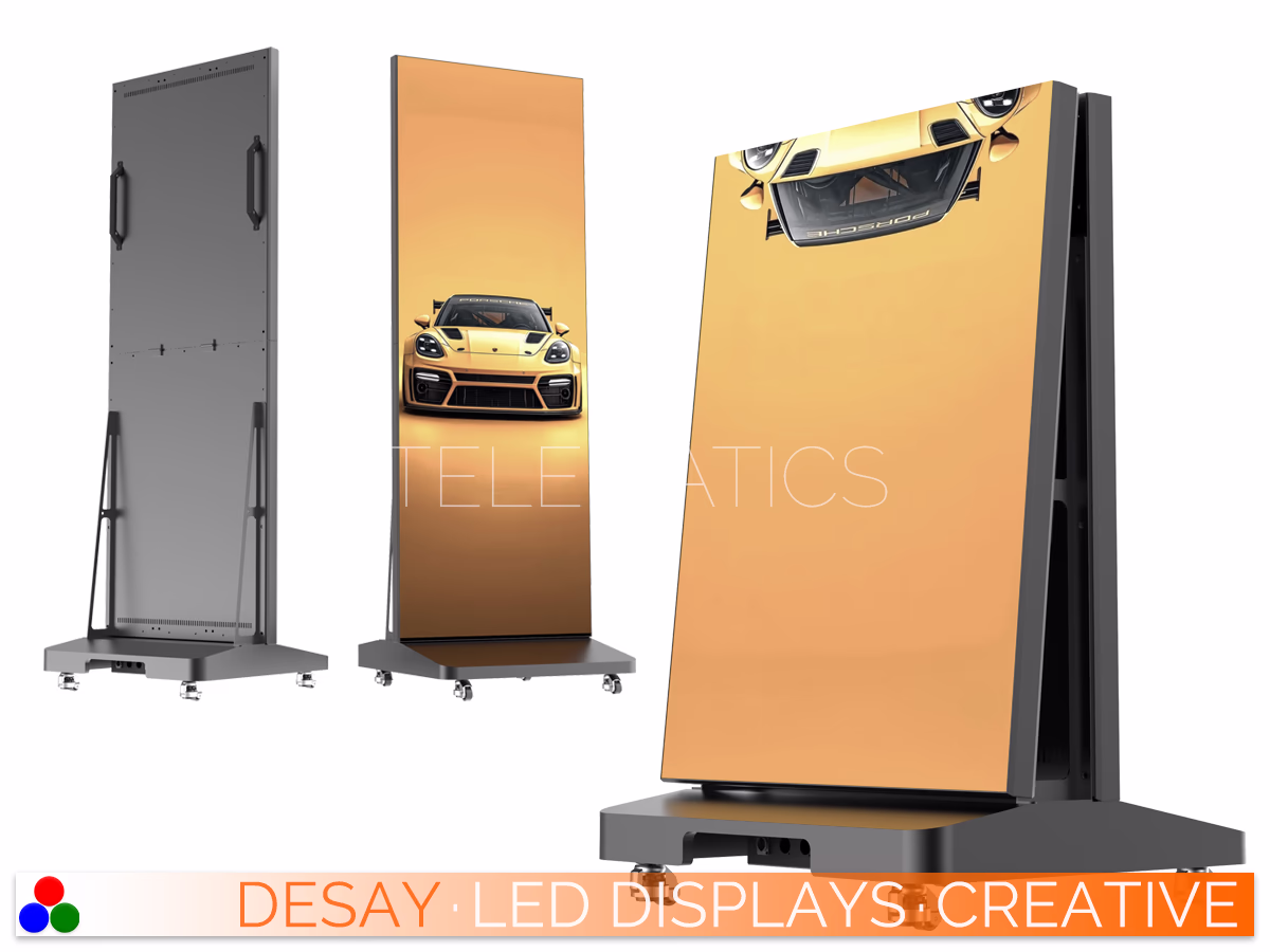 The Art Of LED · Desay WT Series · Creative Desay WT Series - Creative Mobile LED Video Wall - NovaStar Control